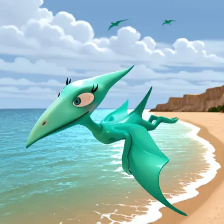 Shiny Pteranodon (Dinosaur Train)