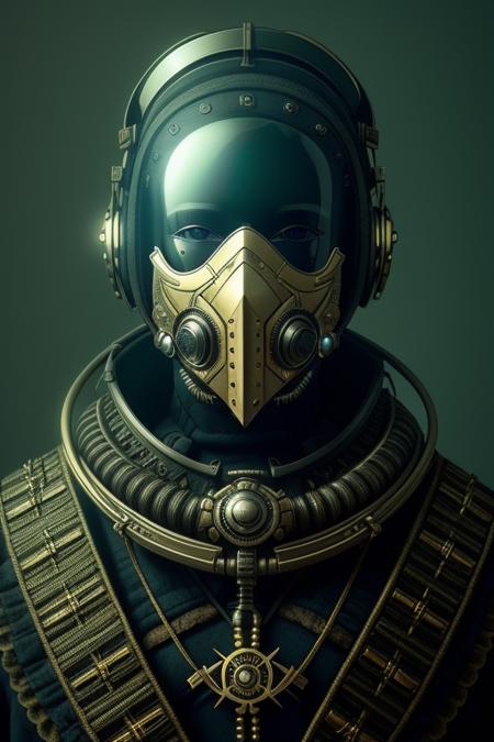 dystopianx style, medical mask, victorian era, cinematography, intricately detailed, crafted, meticulous, magnificent, maximum details, extremely hyper aesthetic