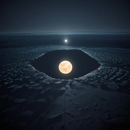 A city on the moon.