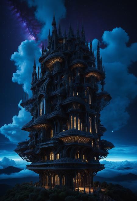 embedding:lazympos, megastructure, bones, above clouds, organic, detailed, dark, night, glowing, neon lights,  <lora:Challenge_Winnifier_2025-04:0> <lora:Organic_Macabre:1>