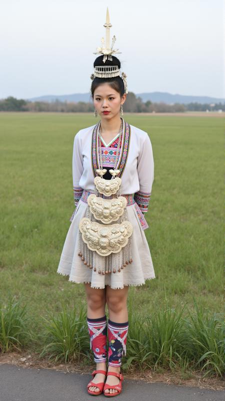 贵州肇兴侗寨的侗族少女服饰 v1.0