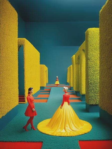 Sandy Skoglund Style - AIEasyPic