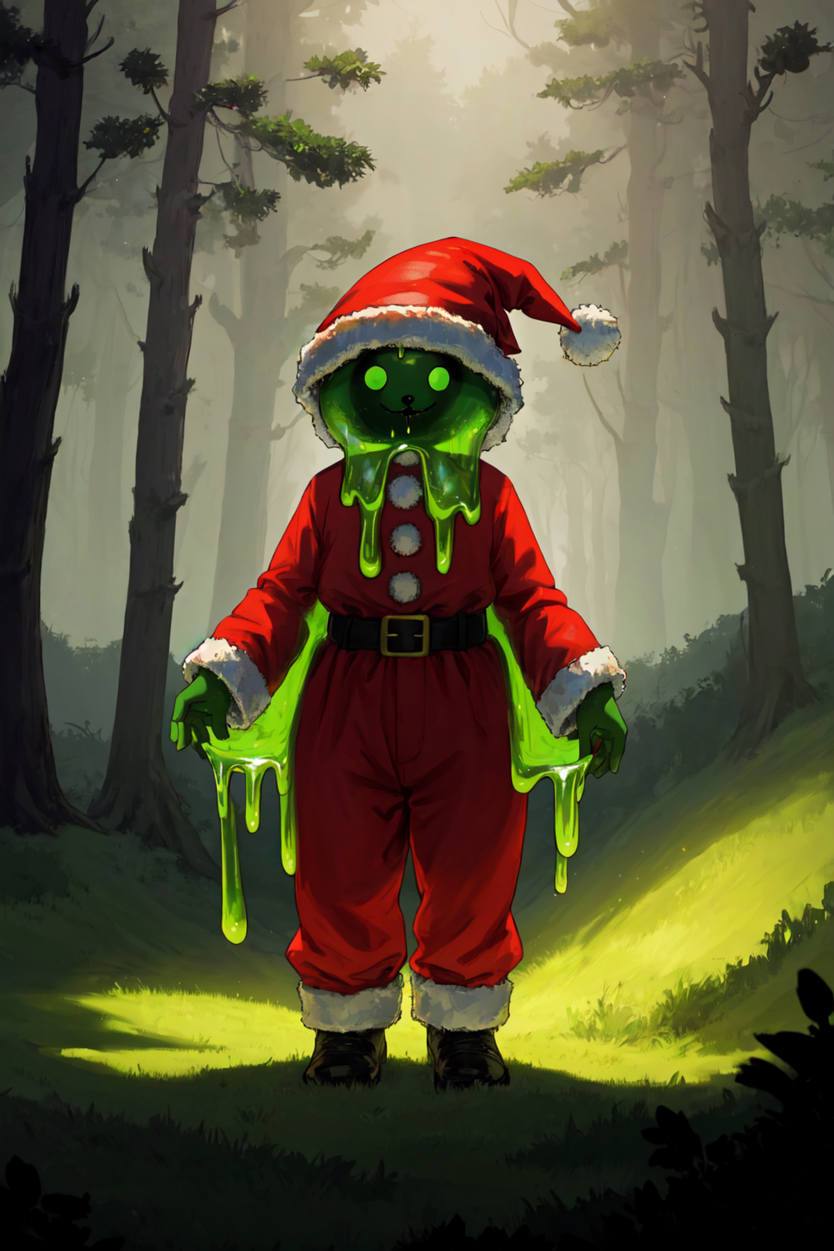 Mrs Claus Reincarnating as a Slime image by duskfallcrew