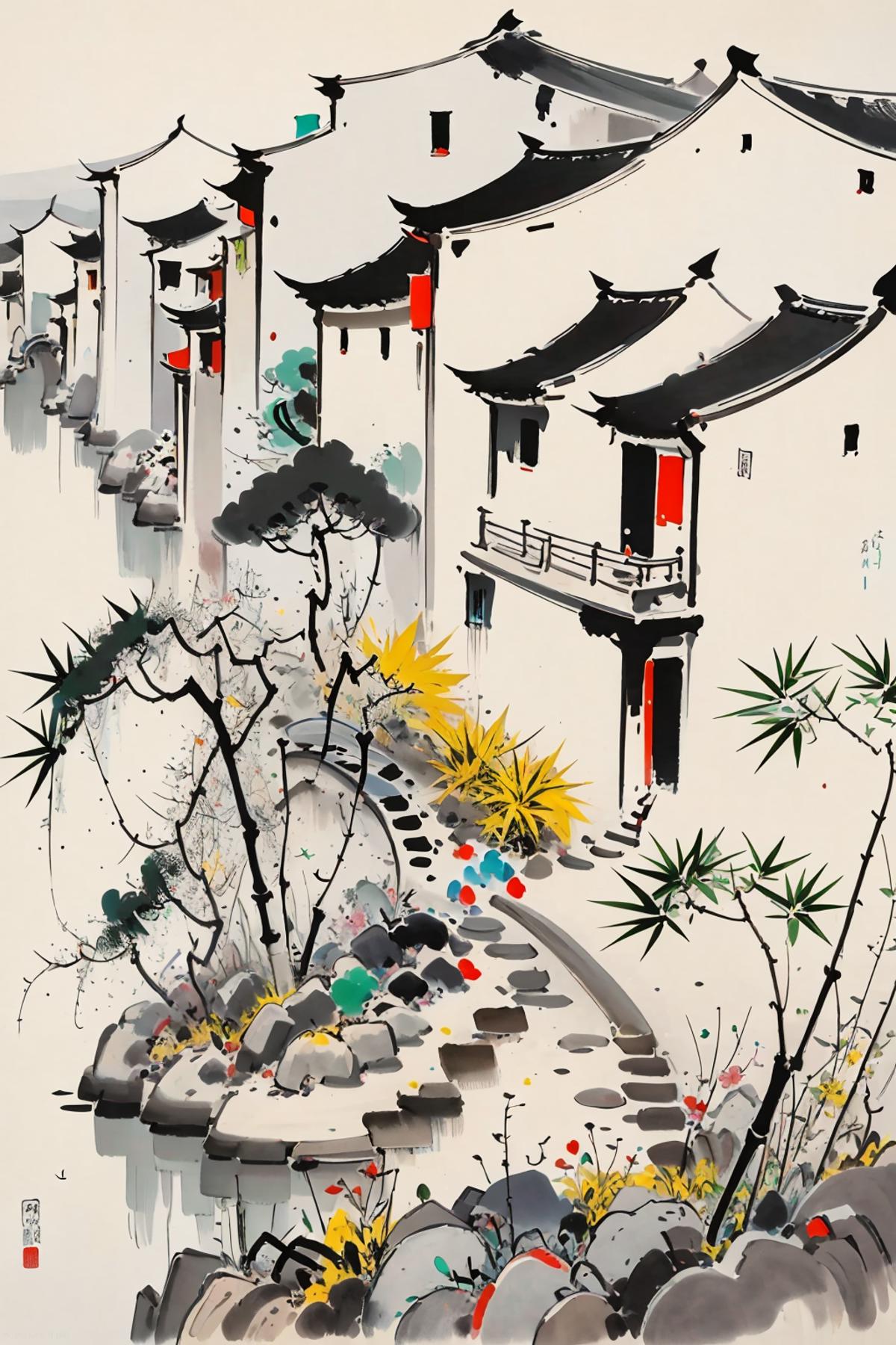 江南梦 Jiangnan Dream | Wuguanzhong Style image by obitod