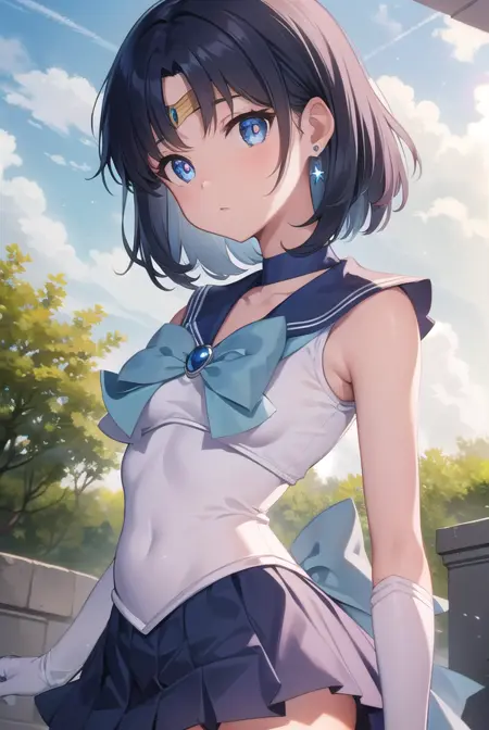 Ami Mizuno (水野 亜美) / Sailor Mercury (セーラーマーキュリー) - Sailor Moon (美少女戦士セーラームーン) - COMMISSION