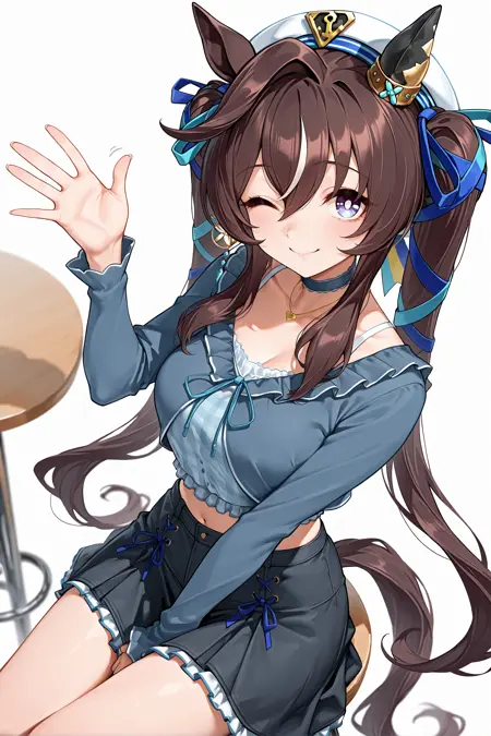 vivlos (casual) (umamusume) [ヴィブロス(私服)] <ウマ娘> <ILL>