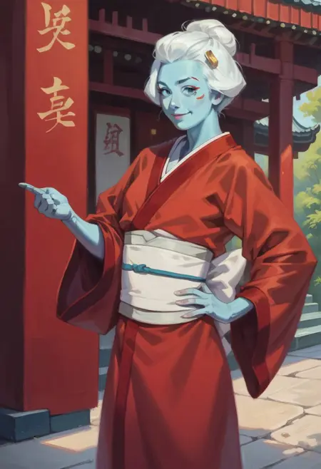 Babi-Onna (Vampire Survivors: Legacy of the Moonspell)