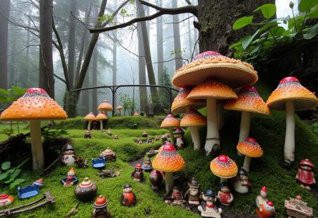 remembered mushroom forest