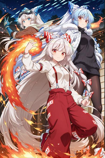 Fujiwara no Mokou (Touhou Project) - 藤原妹紅 (東方) Illustrious V2.1