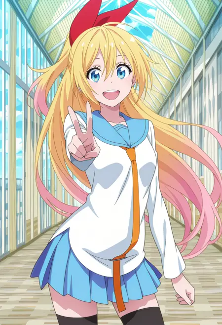 Kirisaki Chitoge [7 outfits] | Illustrious | Nisekoi