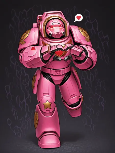 [Games Workshop] Terminator Space Marines Generic Character Illustrious