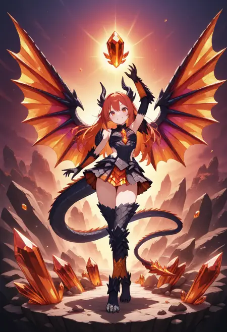 Futtora's Crystal Dragon Girl Lora
