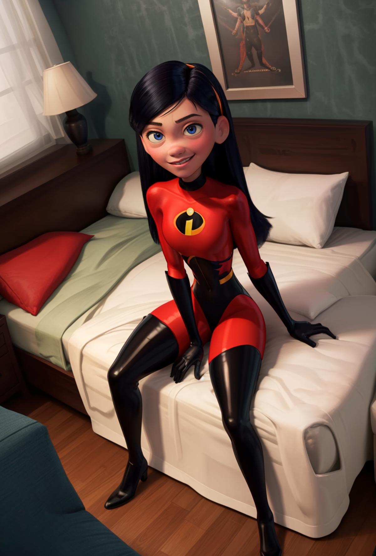 Violet Parr (daughter Helen Parr, Elastigirl) The Incredibles - v1.0 |  Stable Diffusion LoRA | Civitai