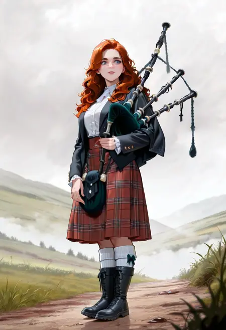 Female piper