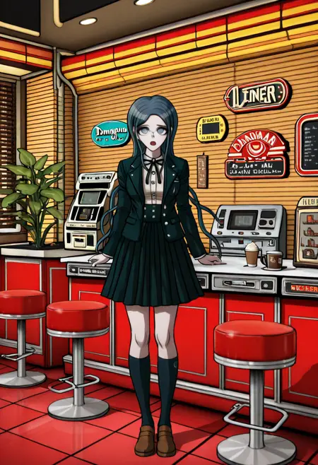 Danganronpa Locations ( Danganronpa ) [Illustrious]