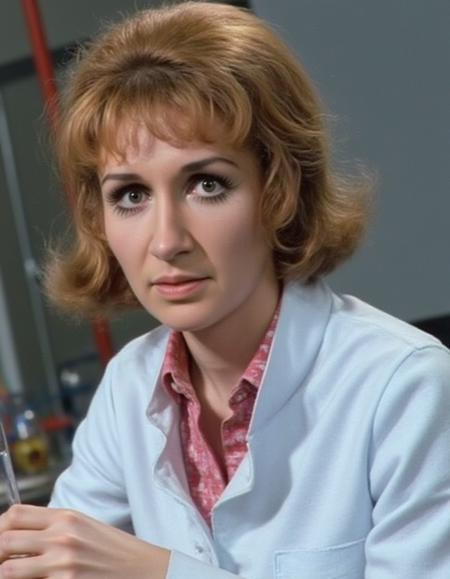 Caroline John. Third Doctor Who companion. Played Liz Shaw. v1.0