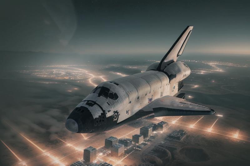 NASA Space Shuttle orbiter (1977) image by texaspartygirl