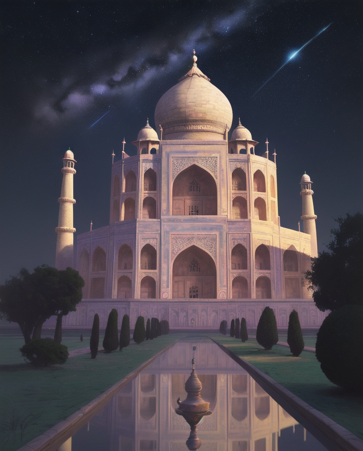 02255-StokeMcToke_Released_Toonime-v1-0_Toonime-v1-0-art_by_Tom_Hammick_illustration_of_a_Twisted_Dazzling_Taj_Mahal_detailed_with_Stars_patterns_smooth_deep_focus_Anime_screen.png