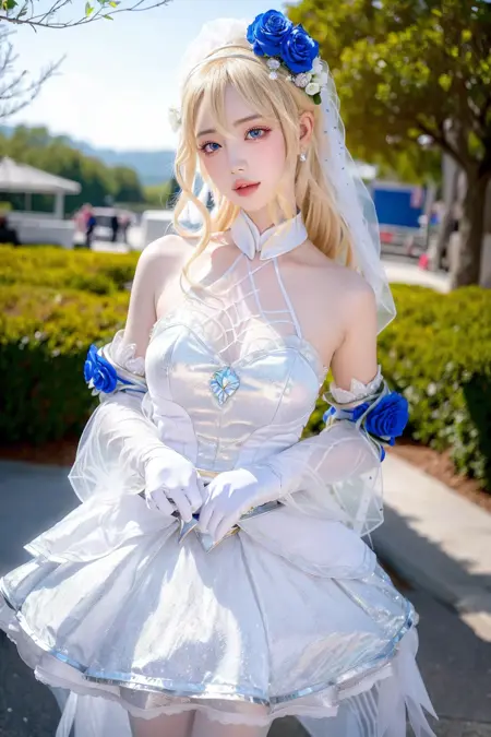 Luxanna's skin: CrystalRose | Realistic LORA