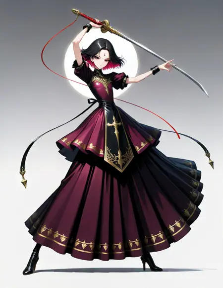 FSS charactor (fatima the plastic style clothing)