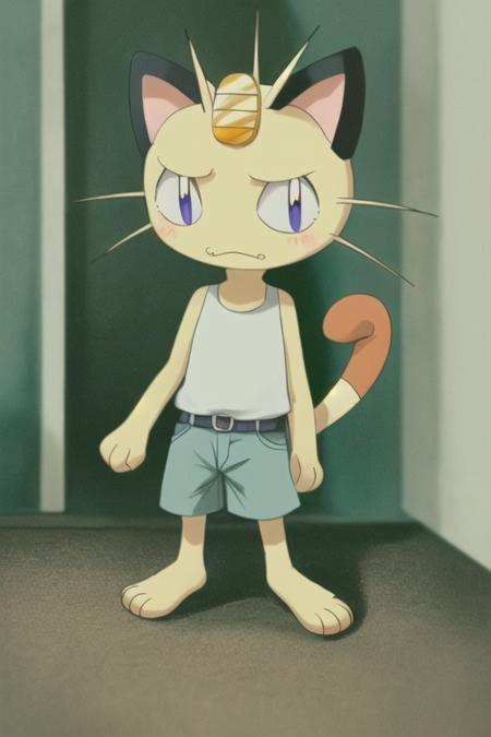 <lora:Meowth:0.7> Meowth, short, kawaii, cute, masterpiece, high quality,