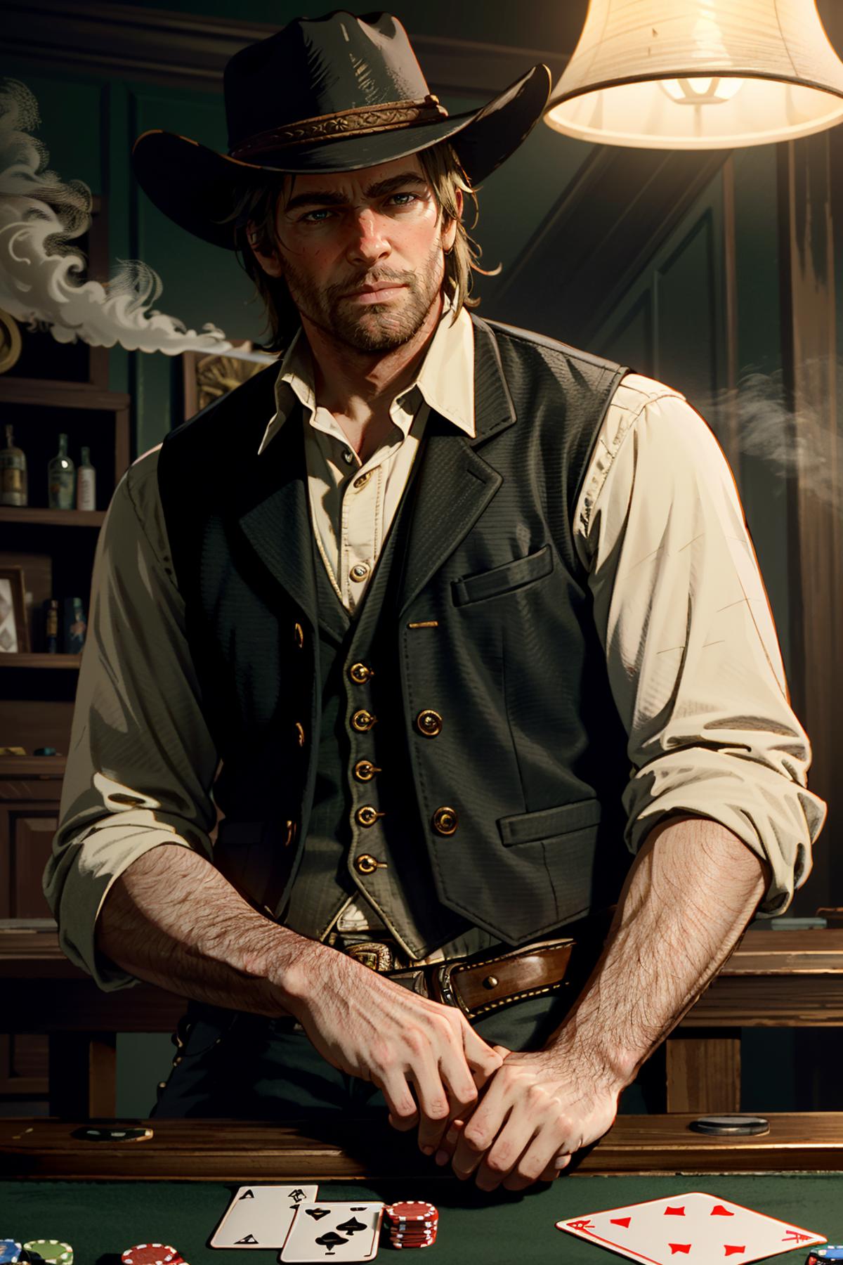 Arthur Morgan from Red Dead Redemption 2 image by BloodRedKittie