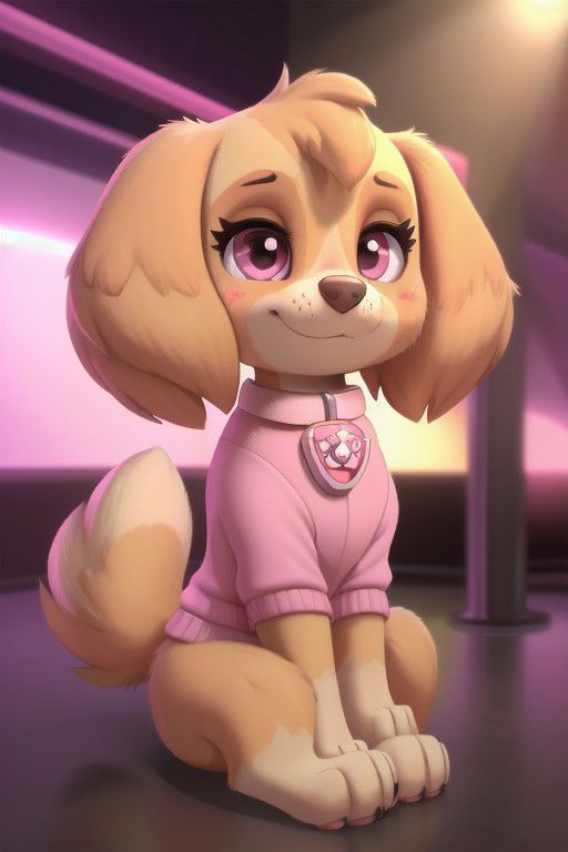 Skye // PawPatrol (LoRA) image by UnknownData