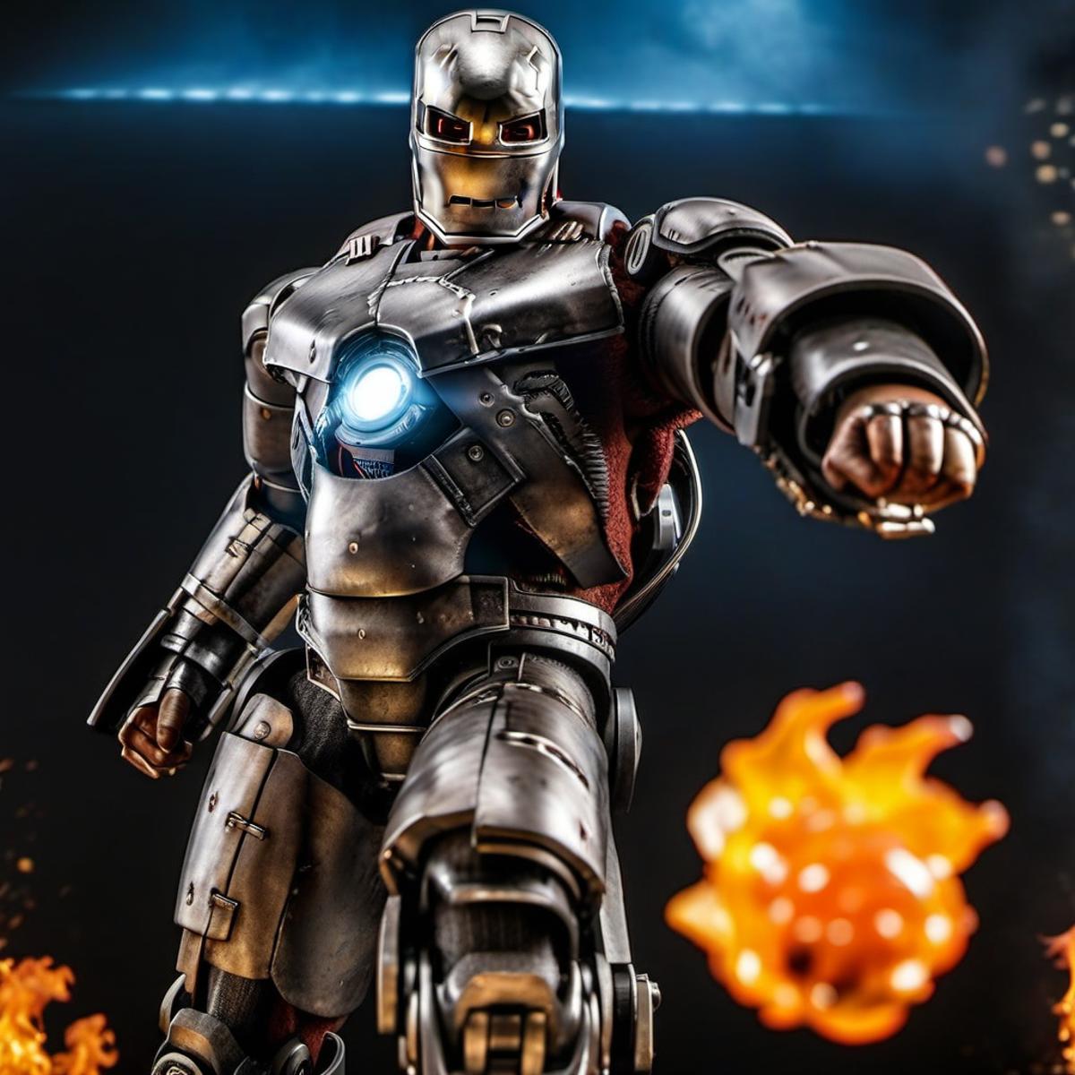 Mark I Iron Man Armor - SDXL image by PhotobAIt