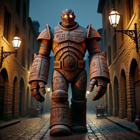 Constable Dorfl - Ankh-Morpork City Watch - Discworld (Flux) V1