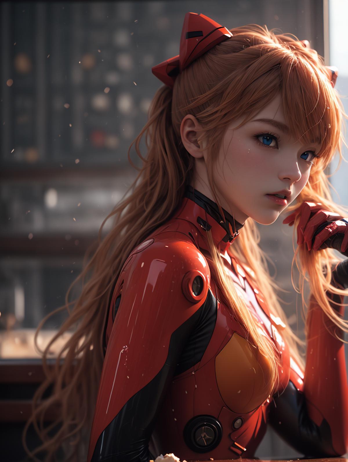 绪儿-明日香 Asuka Langley Soryu image by nuaion