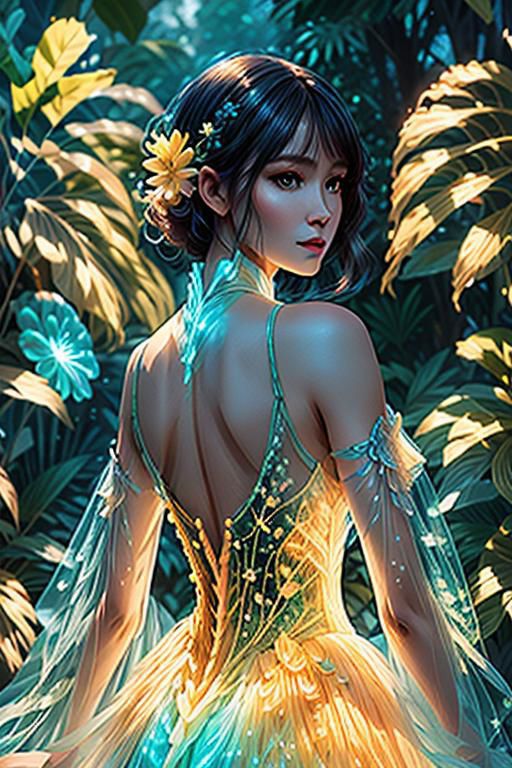 Bioluminescent Dress image by Brian622