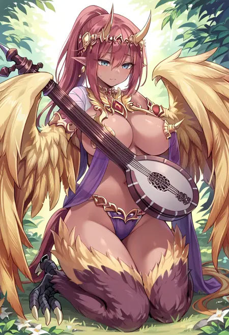Gandharva - Monster Girl Encyclopedia (MGE)