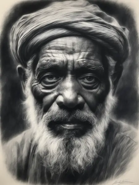 FRESH@IDEAS Hyper-realistic sketch portrait