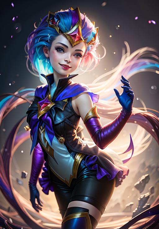 Zoe - League of Legends / Star Guardians image by AsaTyr
