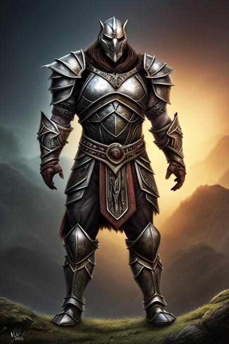 (masterpiece:1.2), (best quality,:1.2), 8k, HDR, ultra detailed, ((photorealistic)), perfect anatomy, professional light, cinematic lighting, fashion photography, ambient lighting,<lora:detail_slider_v4:3>, a male warrior, long beard, ((full body shot)), wearing intricate fantasy plate and chainmail armor, MetAr, <lora:MetalArmor-10:0.5>, fantasy picture in the style of Tolkien, Middle Earth, Lord of the Rings, <lora:zoom_slider_v1:-2>, epiCPhoto