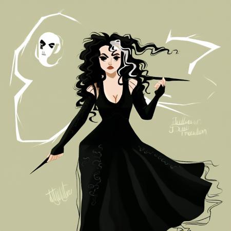 Bellatrix Lestrange (Fanart) Pony