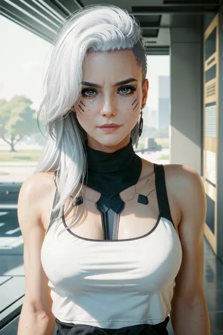 Old Rogue from Cyberpunk 2077