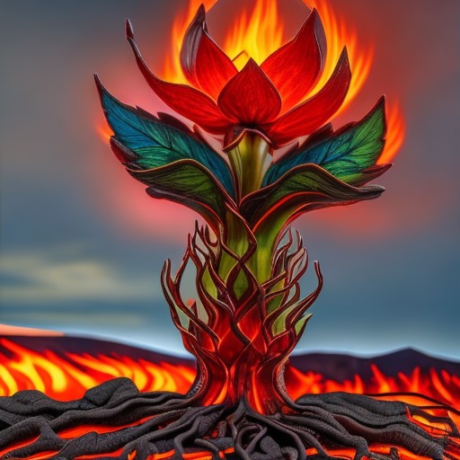 elem flowers fire,multielem