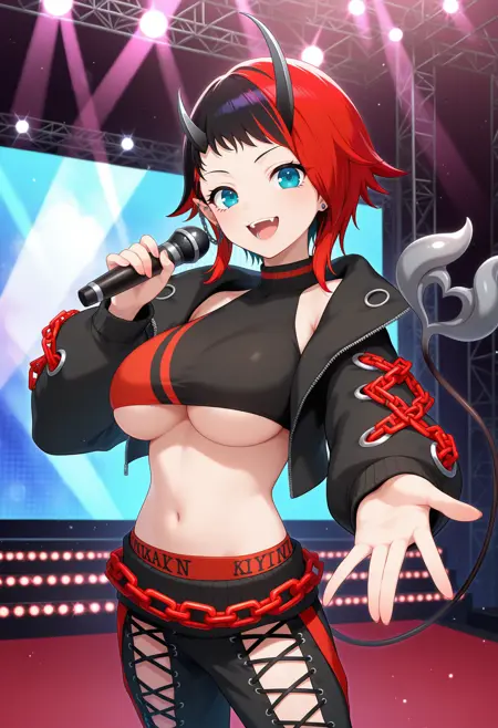 [Illustrious] Ryugasaki Rene 龍ヶ崎リン / Nanashi inc.