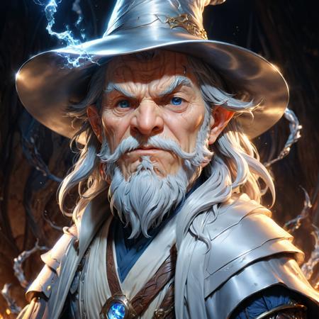 high quality,  highly detailed, 8k,chibi Gandalf as a anime character  by Stanley Artgerm Lau, WLOP, Rossdraws, James Jean Marc Simonetti and Sakimichan HDRI lighting off the background of an epic fantasy digital art piece: [ 8k resolution ],(