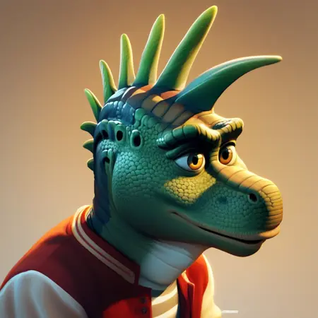 Robbie The Dinosaur [Furry]