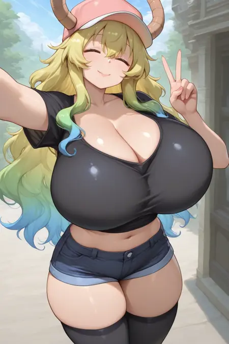 Lucoa/Quetzalcoatl (Miss Kobayashi's Dragon Maid) Pony/iLLus