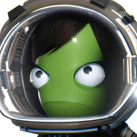 Female Kerbal [Kerbal Space Program]