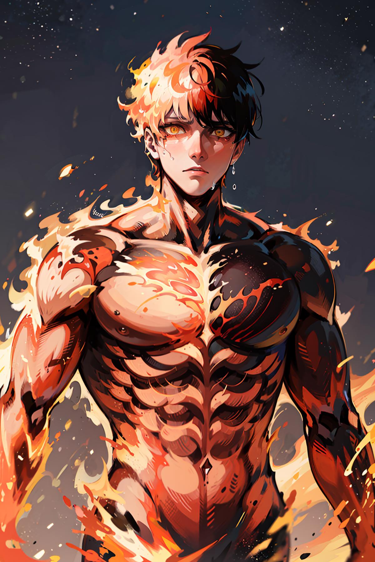 Agni アグニ - FirePunch  image by kyky123