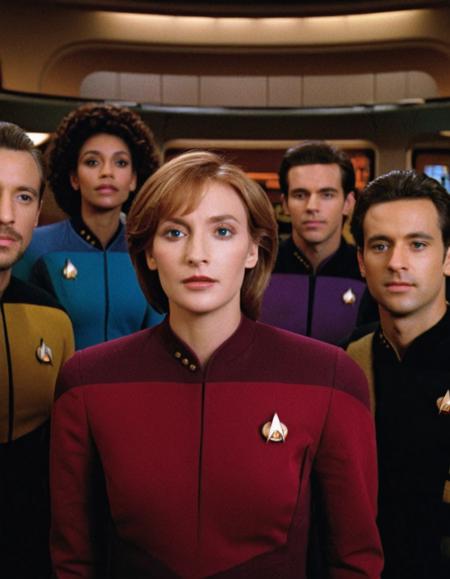 Star Trek TNG Cinematic Style - Flux/SDXL/Pony V1 SDXL