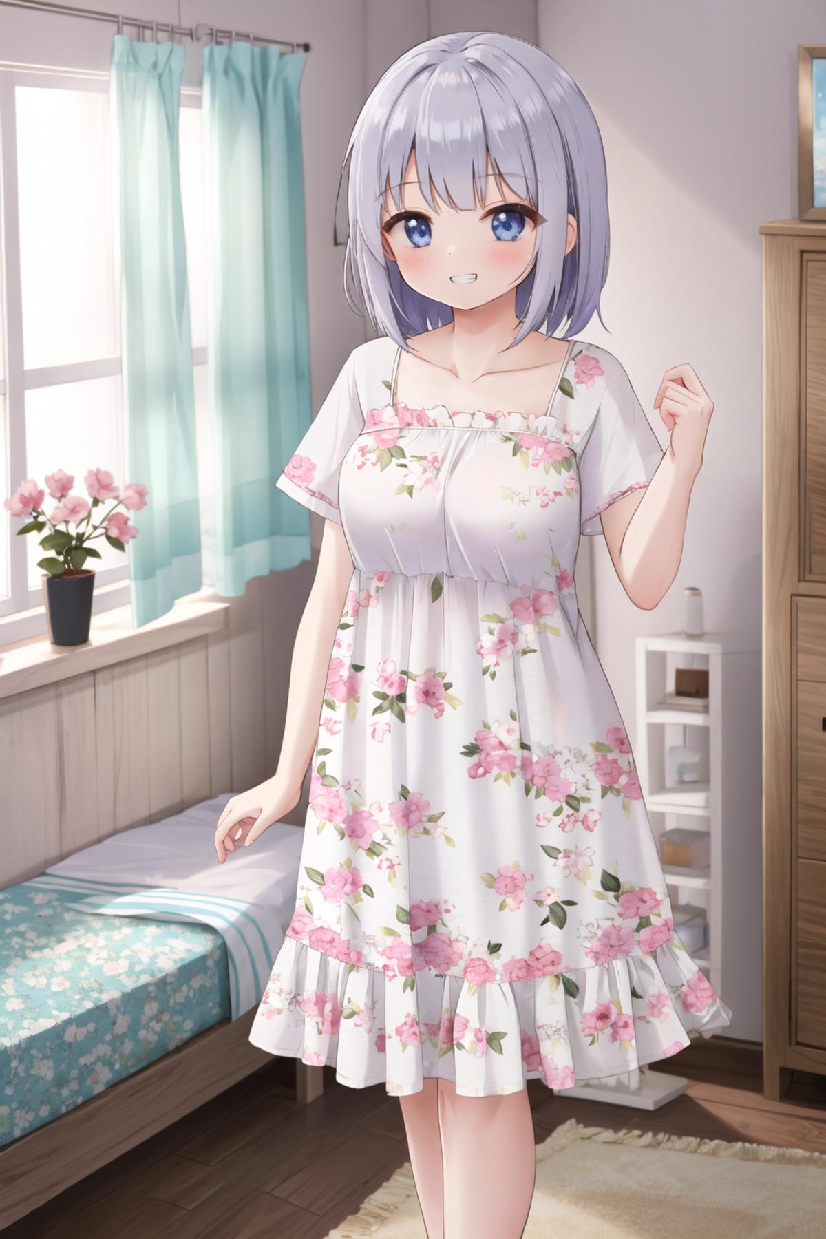 Floral Nightgown image by rulles