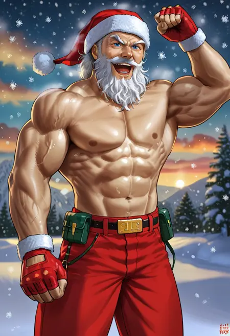 Yearly Manly Santa (matataku) [Pony]