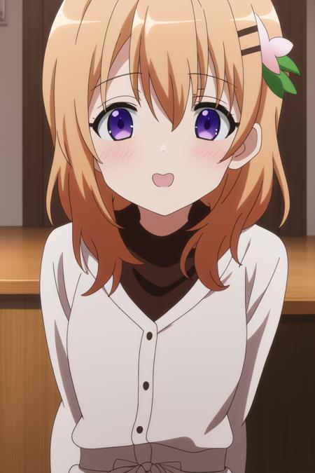 <lora:Gochuumon_hoto cocoa:0.7> hoto cocoa, 8k, masterpiece, absurdres, anime,