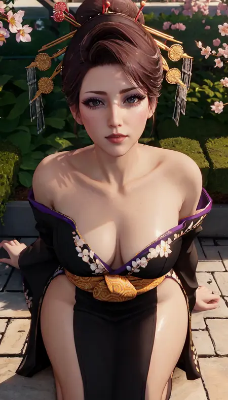 Madam M (Final Fantasy 7 Remale) NSFW / SFW 3D