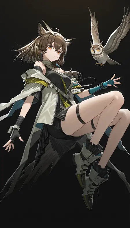 Silence the paradigmatic\ 淬羽サイレンス\ 淬羽赫默 (明日方舟\Arknights\アークナイツ)